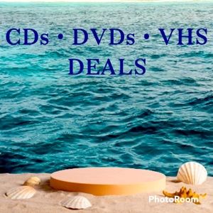CDs • DVDs • VHS DEALS